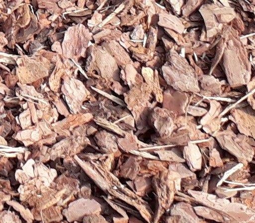 Écorce décorative pin sylvestre/paillage/LIVRAISON GRATUITE, Jardin & Terrasse, Terre & Fumier, Envoi, Écorce de pin