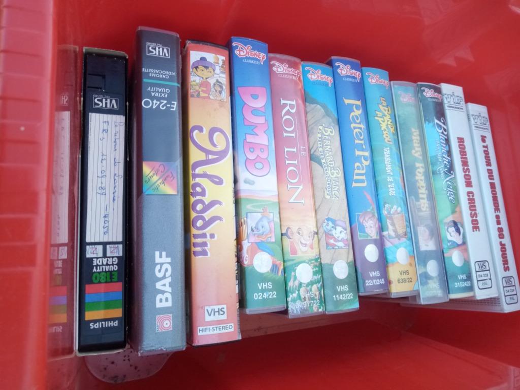 Lot de 10 cassettes VHS Disney, CD & DVD, VHS | Film, Enlèvement ou Envoi, Comme neuf, Autres genres