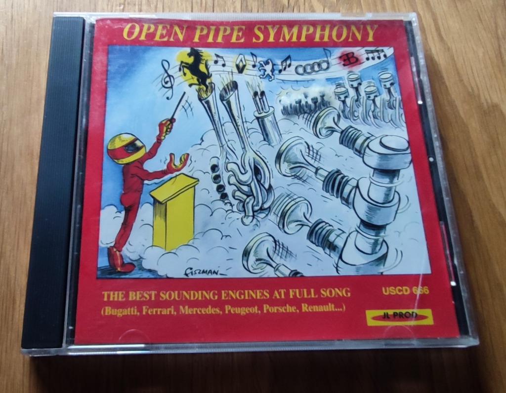 Open pipe symphony - best sounding engines on CD, Enlèvement ou Envoi, Utilisé, Autres genres