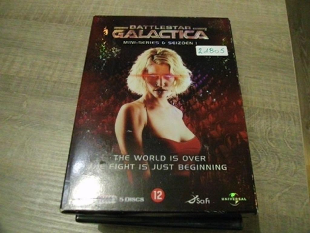 battlestar galactica  5 disc, Ophalen of Verzenden, Boxset