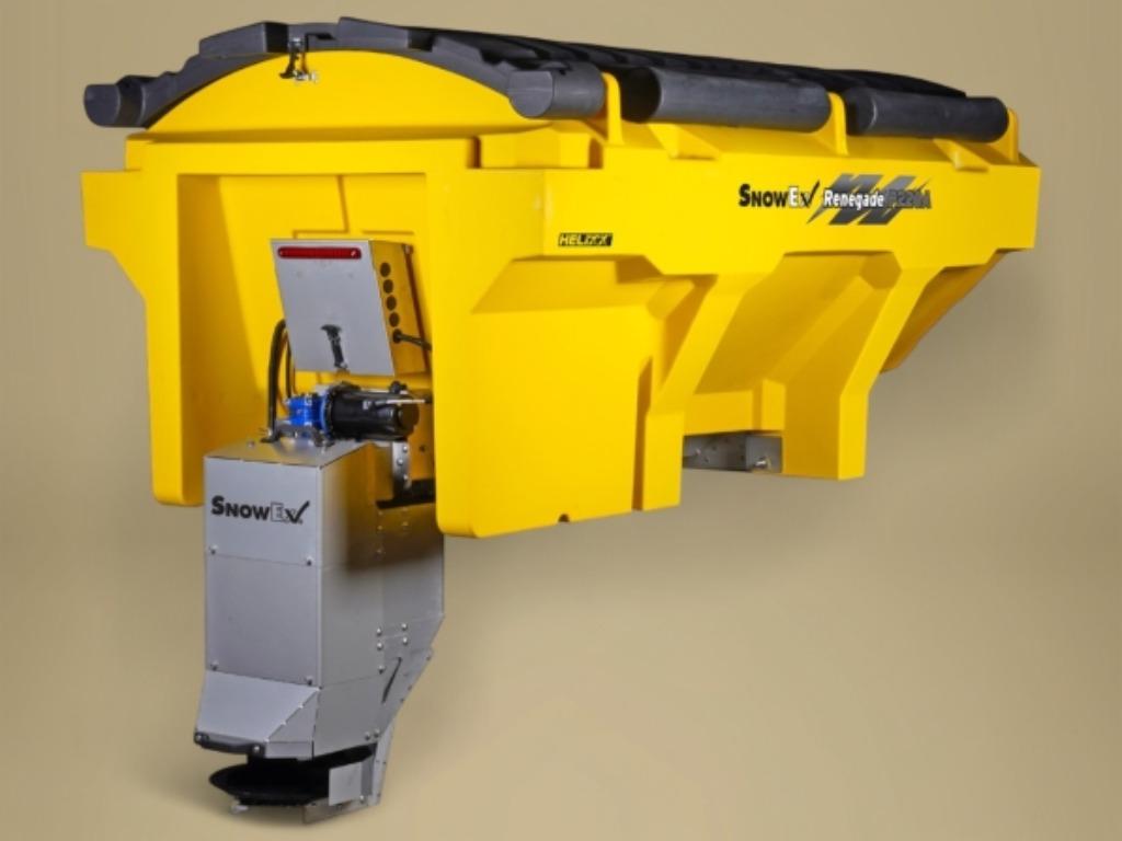 Zoutstrooier Snowex Renegade TS-P220A, Ophalen