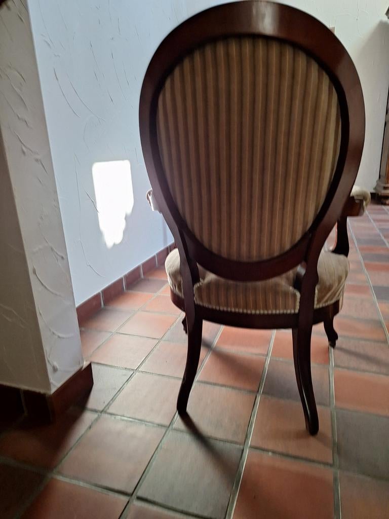 housse de chaise en velours vert antique, Enlèvement