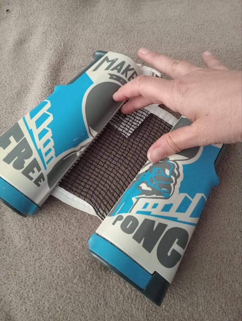 Filet de ping pong portable, Sports & Fitness, Enlèvement, Comme neuf