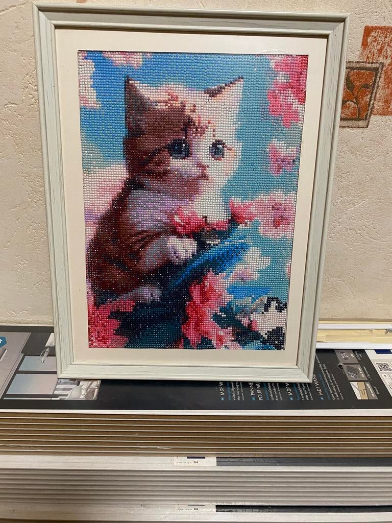 Diamond painting, Ophalen