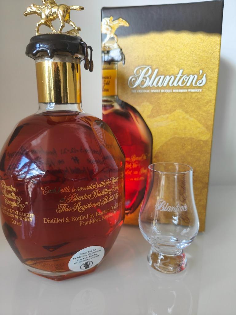 Blanton's Gold, par LMDW, bouteille 21, baril 46, bouchon N, Enlèvement ou Envoi, Neuf, Amérique du Nord, Autres types
