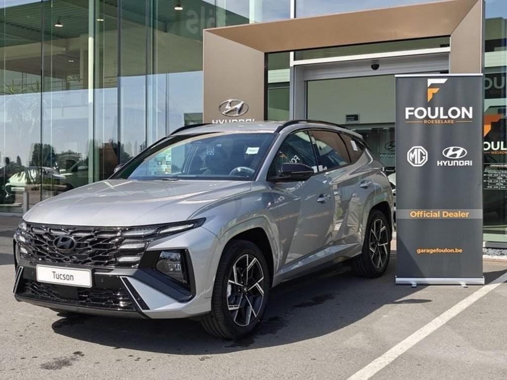 Hyundai Tucson 1.6T-GDI HYBRID Feel N-Line | MEERDERE KLEUR, Auto's, Automaat, 239 pk, 5 zetels, 5 deurs