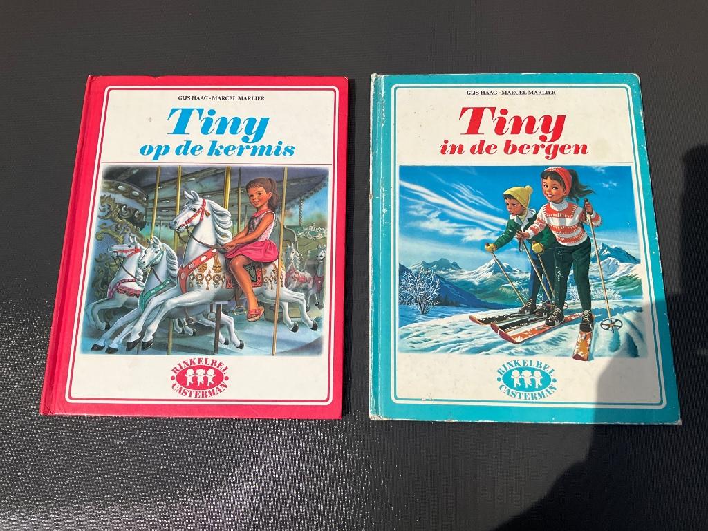 Tiny, oude reeks, Tiny op de kermis, Tiny in de bergen, Boeken, Ophalen, Gelezen