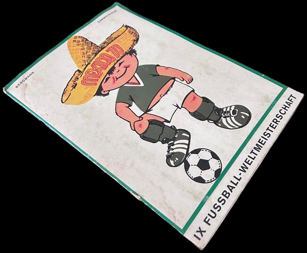 Bergmann Sticker Album WK 70 Mexico 1970 Geen Panini, Collections, Envoi, Utilisé