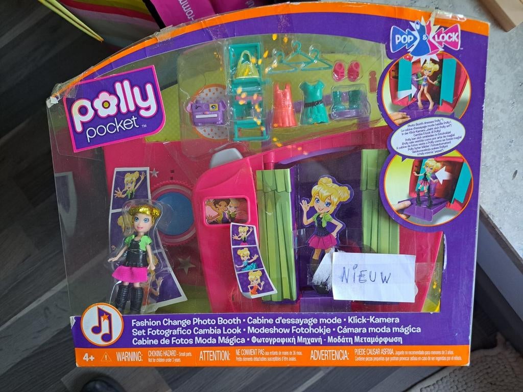 Poly Pocket Fashion Change Photo Booth, nieuw, Kinderen en Baby's, Speelgoed | My Little Pony, Nieuw, Ophalen of Verzenden