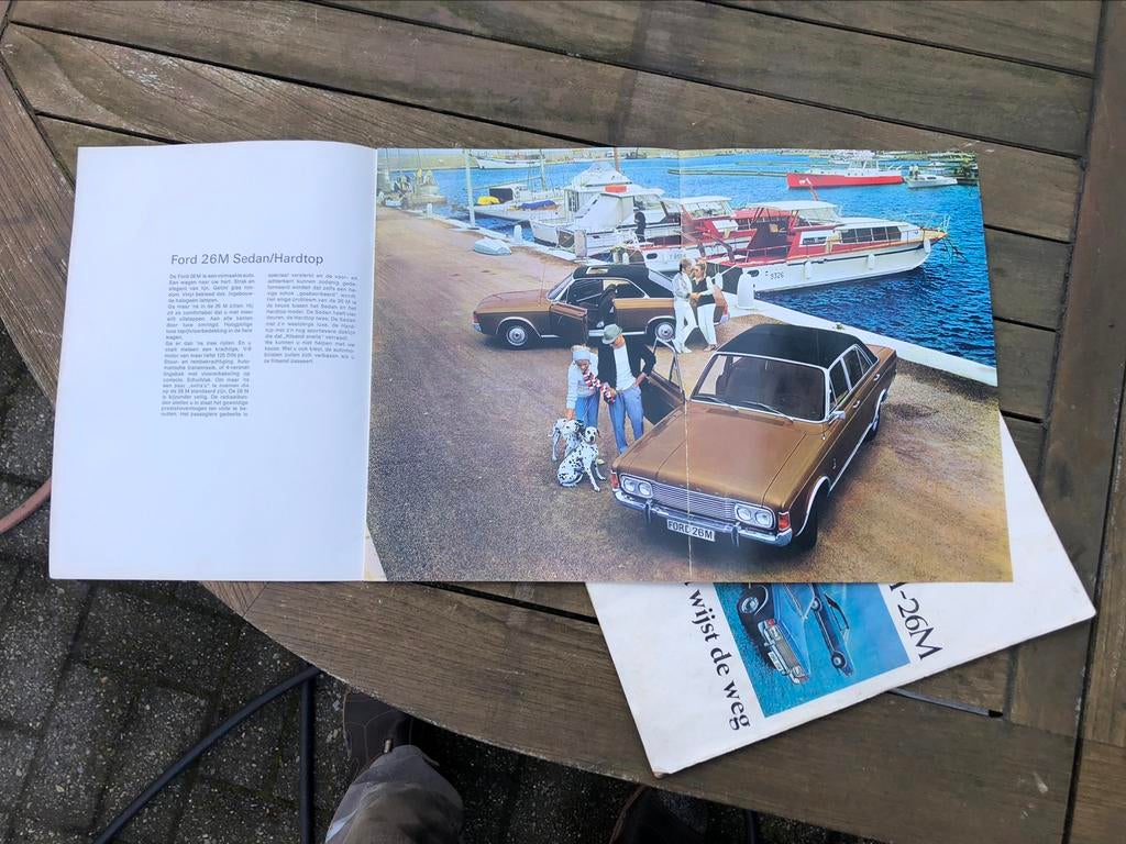 Ford Taunus 17M 20M 26M folder, Enlèvement ou Envoi, Comme neuf, Ford