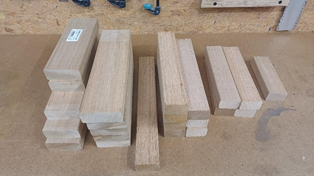 Planches en bois dur raboté, différentes tailles, neuves, Hobby & Loisirs créatifs, Bricolage, Neuf, Enlèvement ou Envoi