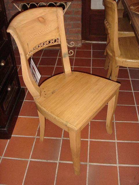 6 nieuwe handgemaakte grenen stoelen flamant Italia, Ophalen, Nieuw