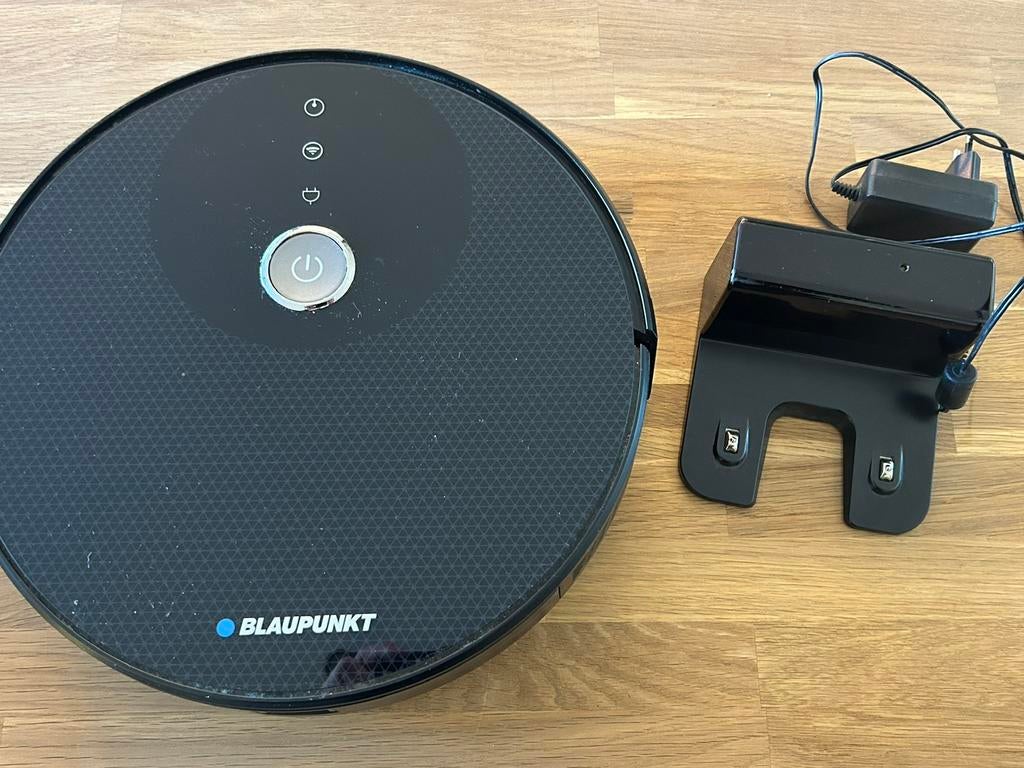 Robot stofzuiger Blaupunkt met dweilfunctie, Ophalen, Zo goed als nieuw, Stofzuiger