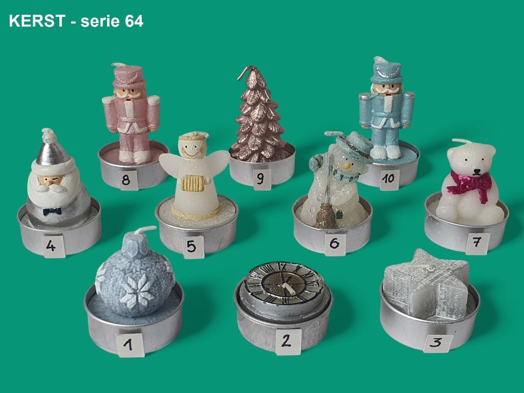 Kerst theelichtjes - serie 64, Diversen, Ophalen of Verzenden, Nieuw