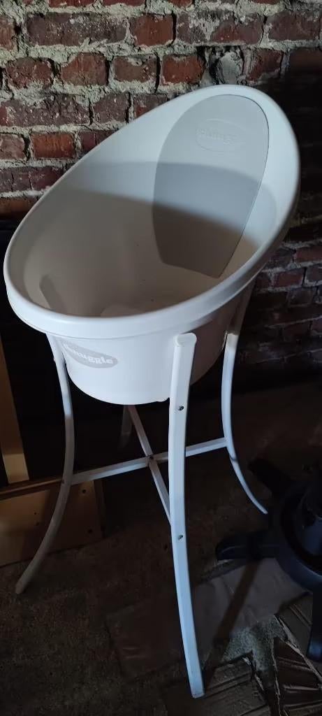 Baignoire bébé sur pied - Shnuggle, Enfants & Bébés, Bains & Soins, Utilisé, Baignoire, Autres marques, Enlèvement