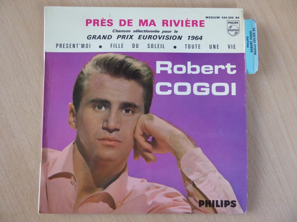 ROBERT COGOI : PRESSE DE MA RIVIÈRE + 3 (EEPEE), Enlèvement ou Envoi, Comme neuf, Pop, 7 pouces