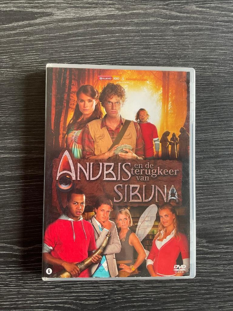 Dvd Het huis Anubis - de terugkeer van Sibuna Studio 100, Cd's en Dvd's, Dvd's | Kinderen en Jeugd, Ophalen of Verzenden, Zo goed als nieuw