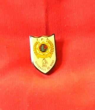pin's ipa mons police, Collections, Broches, Pins & Badges, Enlèvement ou Envoi, Comme neuf, Autres sujets/thèmes, Insigne ou Pin's
