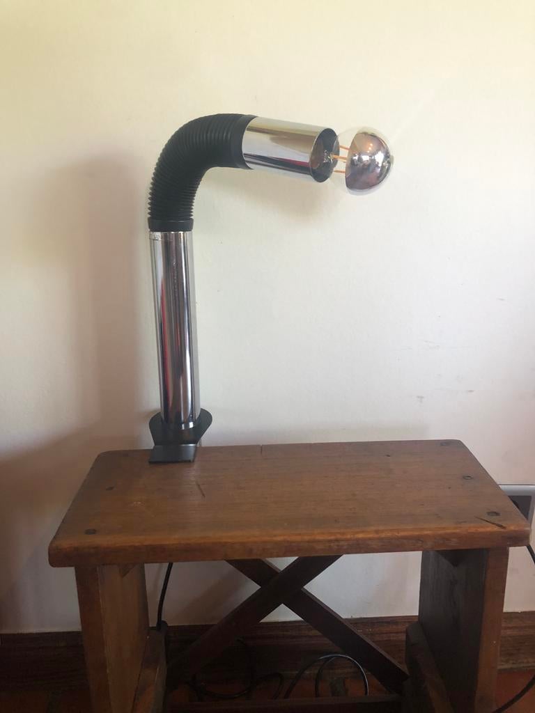 TARGETTI SANKEY serpent lamp by E.BELLINI vintage space-age, Antiek en Kunst, Verzenden