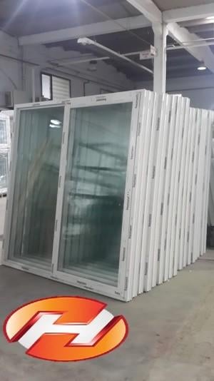 CHASSIS FENETRE PVC PORTE COULISSANT BAIE VITREE STOCK, Bricolage & Construction, Enlèvement ou Envoi, Neuf, Double vitrage