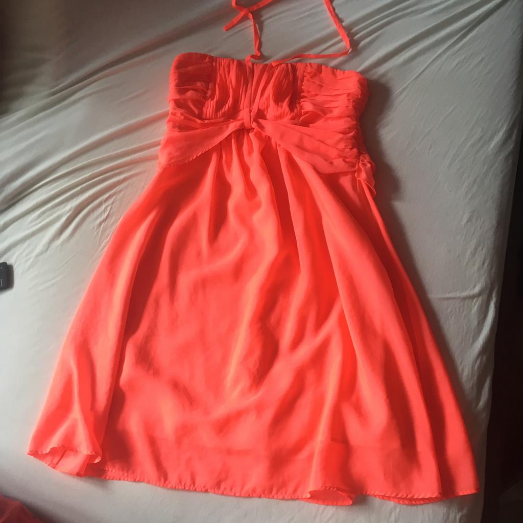 Felle oranje jurk maat 38, Kleding | Dames, Ophalen of Verzenden, Gedragen, Maat 38/40 (M)