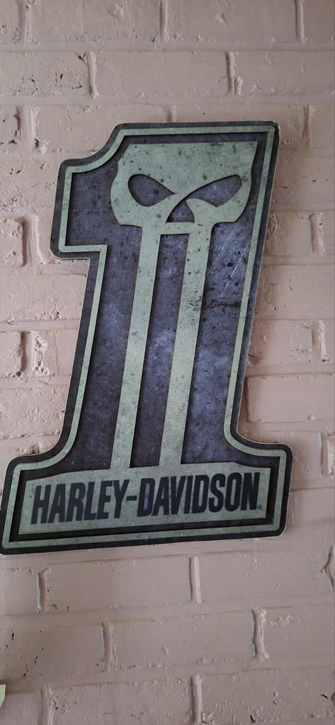 H.D. wandplaat., Particulier