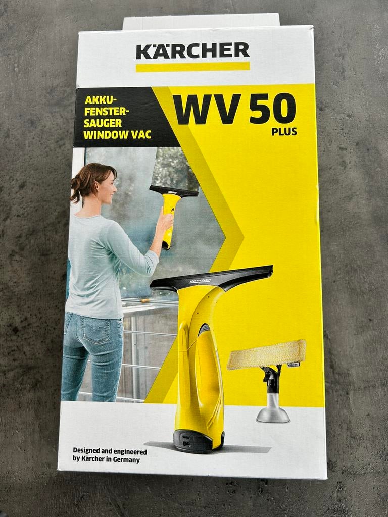 Kärcher WV 50 Plus - raclette aspirante, Enlèvement, Neuf