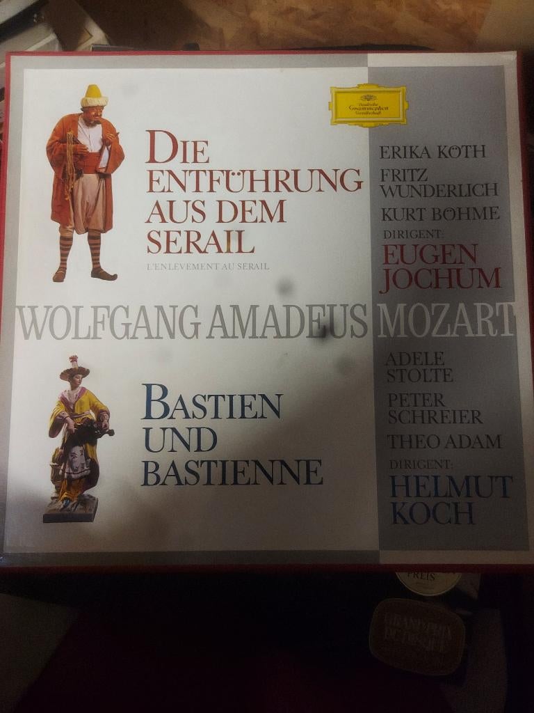Wolfgang Amadeus Mozart vinyl, Ophalen, Zo goed als nieuw, Met libretto