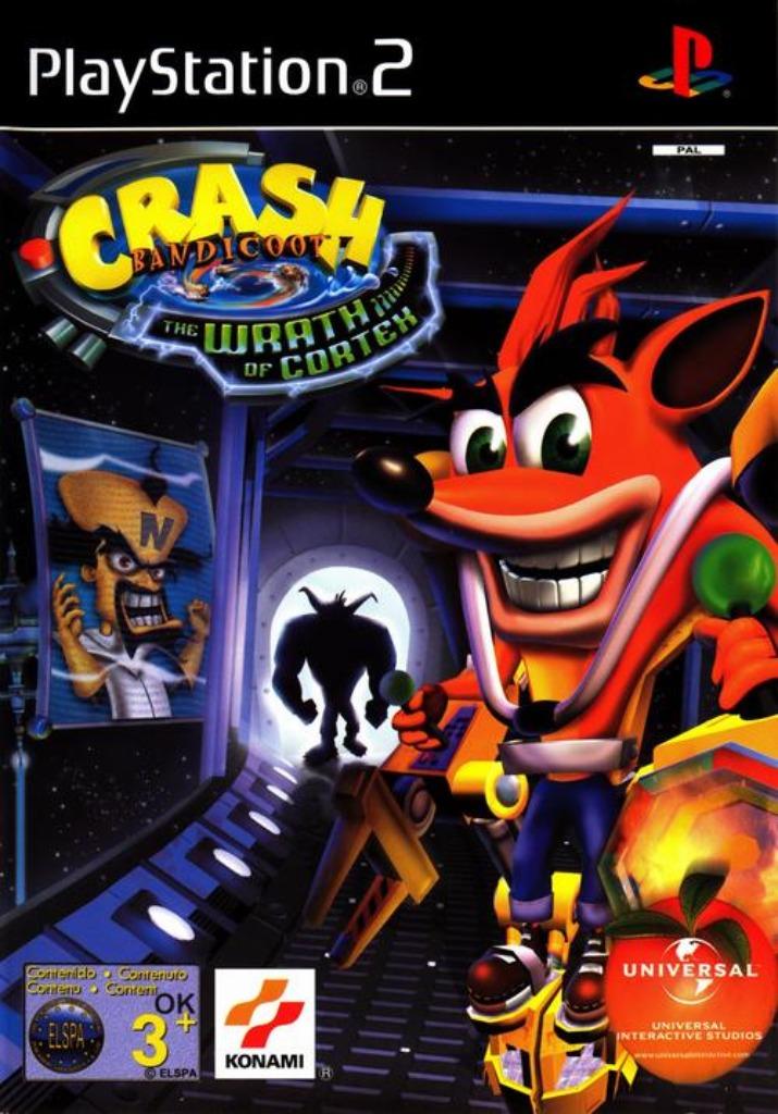 Crash Bandicoot The Wrath of Cortex (zonder boekje), Games en Spelcomputers, Games | Sony PlayStation 2, Gebruikt, 1 speler, Ophalen of Verzenden
