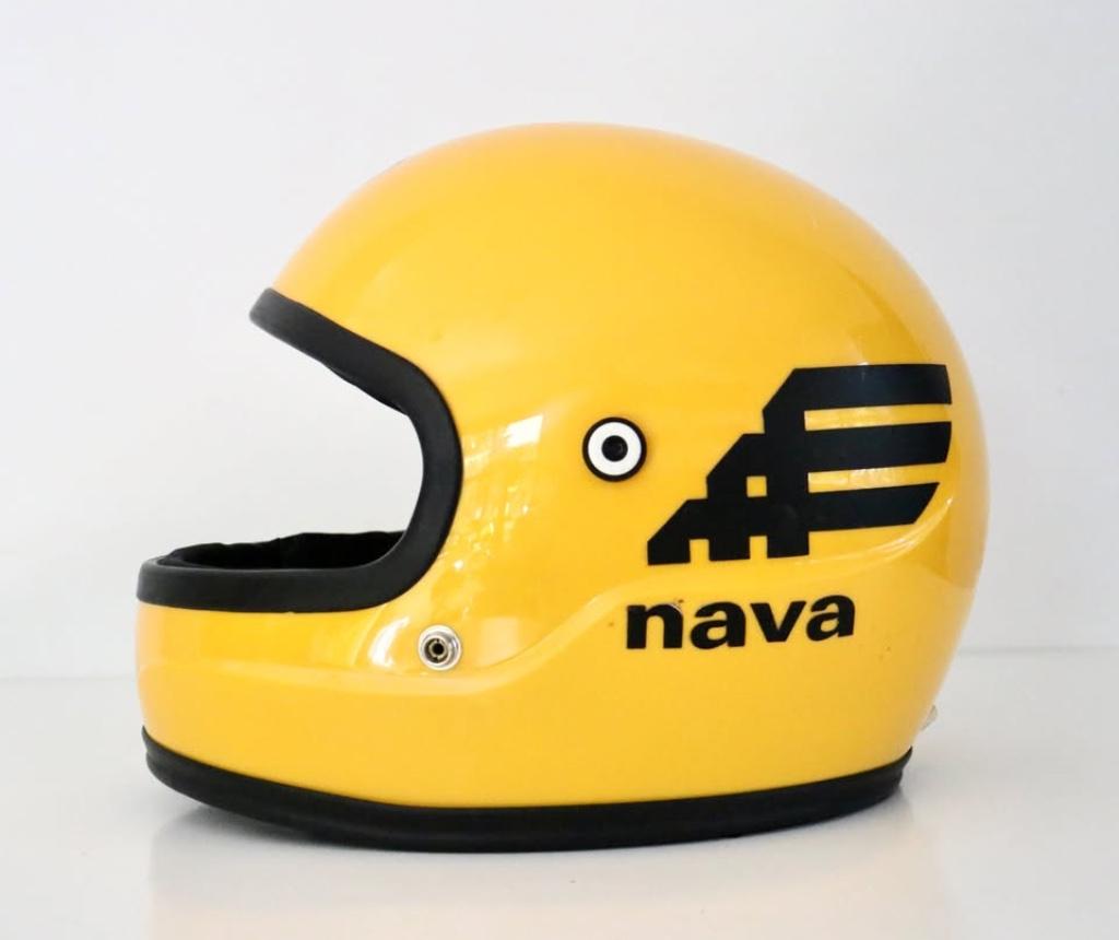 Vintage Nava helm / NOS RARE / Gran Turismo / Retro Cross, Motoren, Ophalen of Verzenden