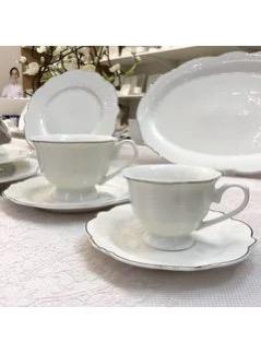 18-delig koffie servies - nieuw in doos, Ophalen, Nieuw, Wedgwood, Kop(pen) en/of Schotel(s)