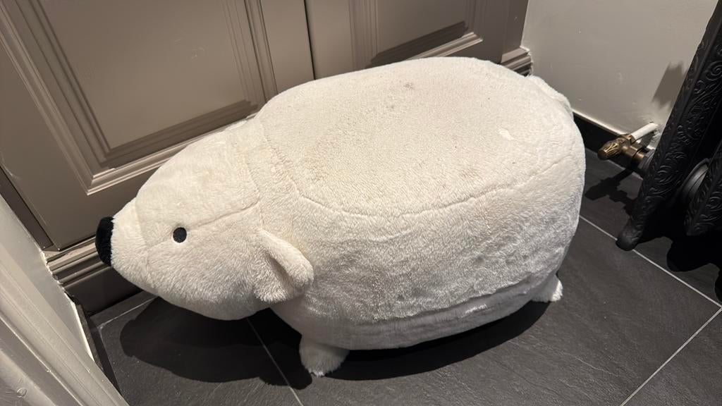 Voetenbank voor kinderen, Huis en Inrichting, Zitzakken, Ophalen, Zo goed als nieuw, Zitzak