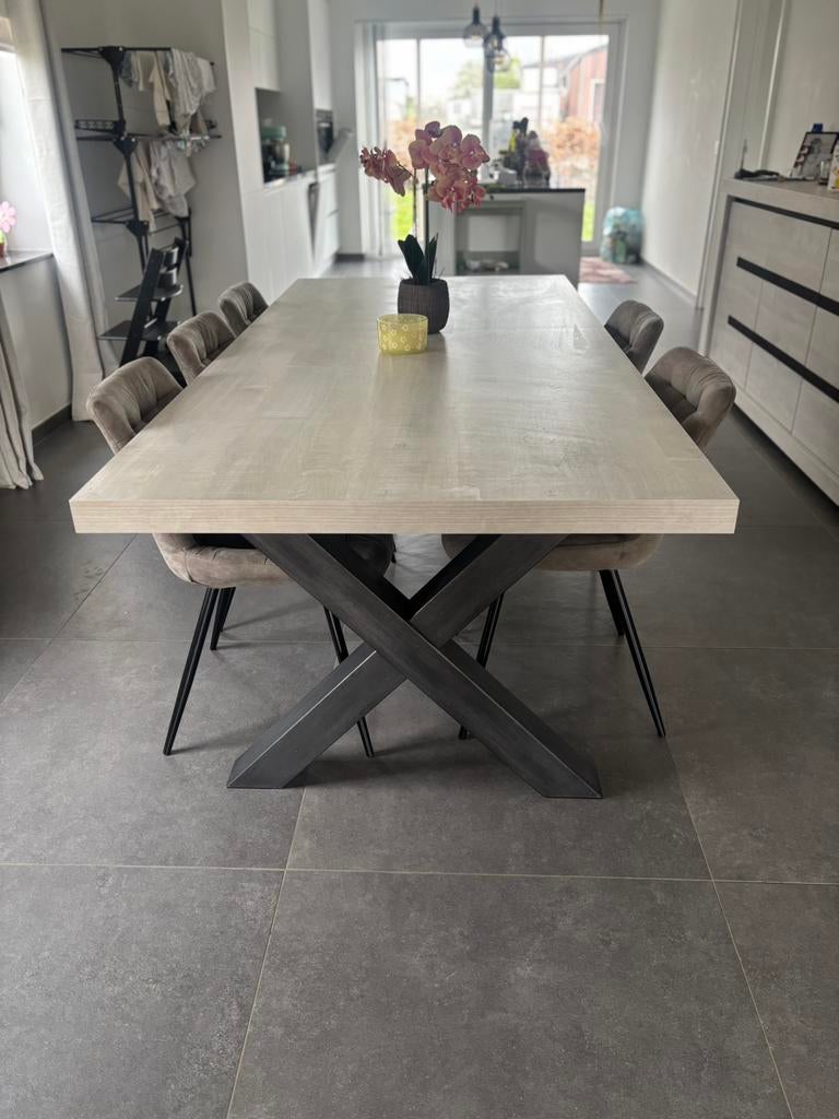 eetkamer set, Huis en Inrichting, Tafels | Eettafels, Ophalen, Gebruikt