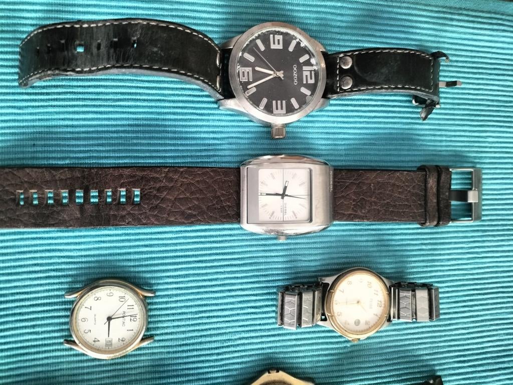 Lot de montres homme Ventage et contemporaine 8 pièces, Enlèvement