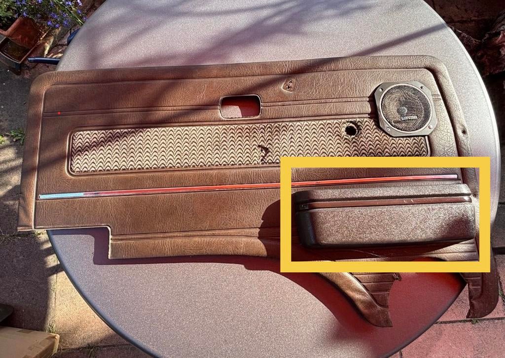 Gezocht VW T3 / bruin bakje deurpaneel, Auto-onderdelen, Interieur en Bekleding, Ophalen of Verzenden, Volkswagen