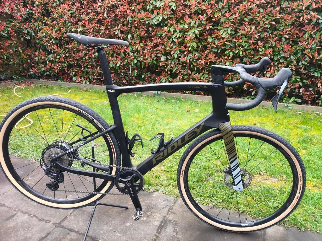 Ridley kanzo fast carbon gravelbike maat L, Fietsen en Brommers, Fietsen | Racefietsen, Ophalen, Carbon, 10 tot 15 versnellingen