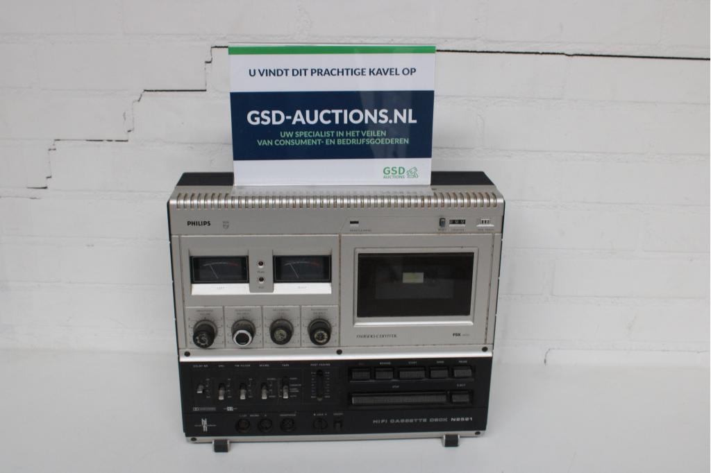 Philips HIFI Cassette Deck N2521, Niet ingevuld, Niet ingevuld, Niet ingevuld