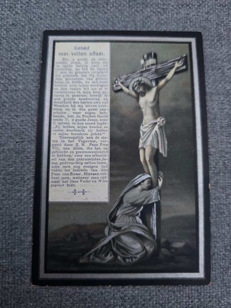 Doodsprentje 1905 , Kortenaken, Ophalen of Verzenden, Bidprentje