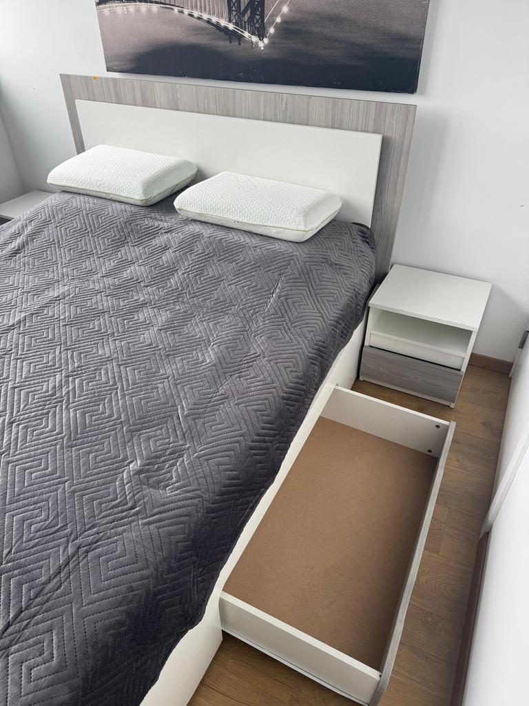 Chambre double complète, Enlèvement, Comme neuf, Deux personnes