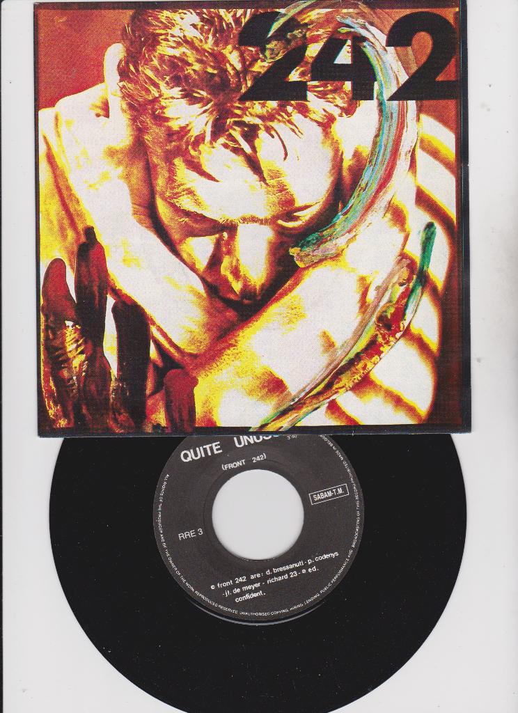 Front 242 – Quite Unusual   1986    MINT   EBM, 7 inch, Single, Ophalen of Verzenden, Zo goed als nieuw