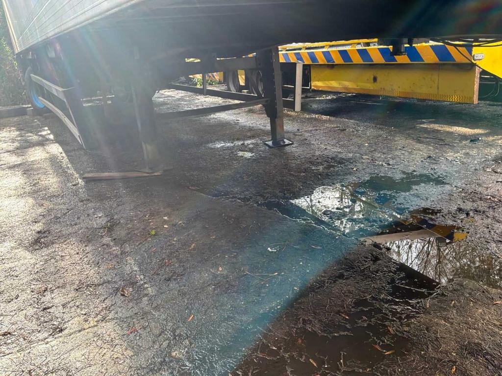 1987 Groenewegen DRO-12-10 B Oplegger, Auto's, Vrachtwagens, Overige brandstoffen, Bedrijf, Aanhangers en Opleggers, Te koop