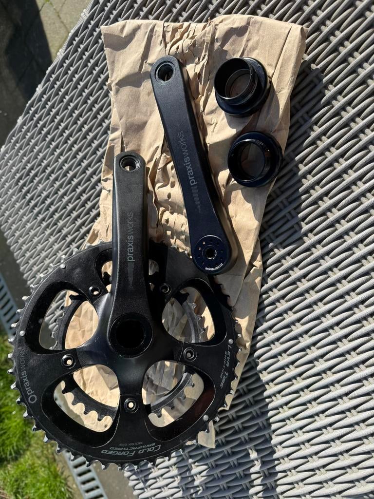 Pédalier Praxis, Vélos & Vélomoteurs, Enlèvement, Utilisé, Vélo de course, Pédalier ou Pédales