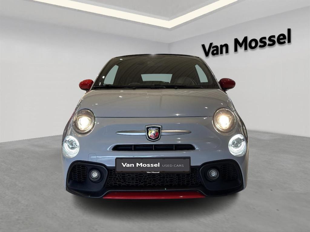 Abarth 500C 1.4 T-Jet 595 121kW Pista, Autos, Argent ou Gris, Entreprise, Cabriolet, 2 portes
