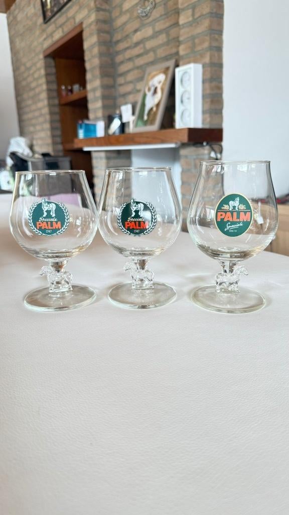 Palm glazen, Verzamelen, Biermerken, Ophalen, Zo goed als nieuw, Palm
