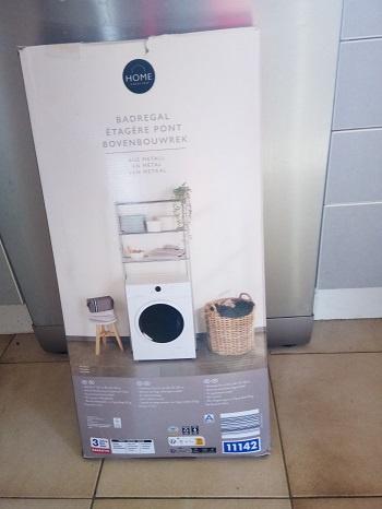 étagère métal; 3 étages lave linge/ séchoir/ WC NEUVE, Enlèvement, Neuf