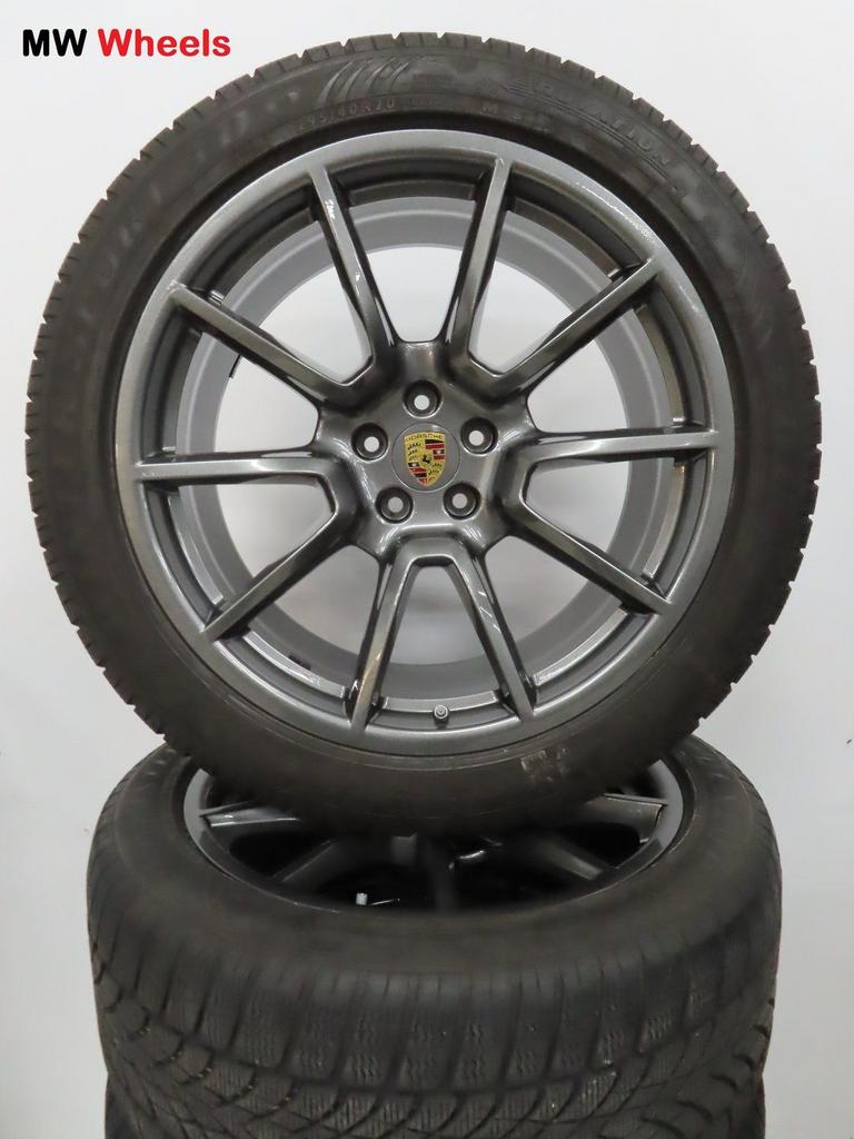 Porsche 20 inch Origineel sport velgen Macan en winterbanden, Gebruikt, -, 265 mm, -