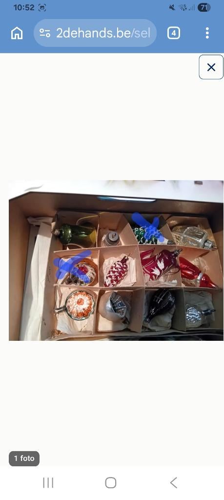 Boules de Noël, Enlèvement ou Envoi