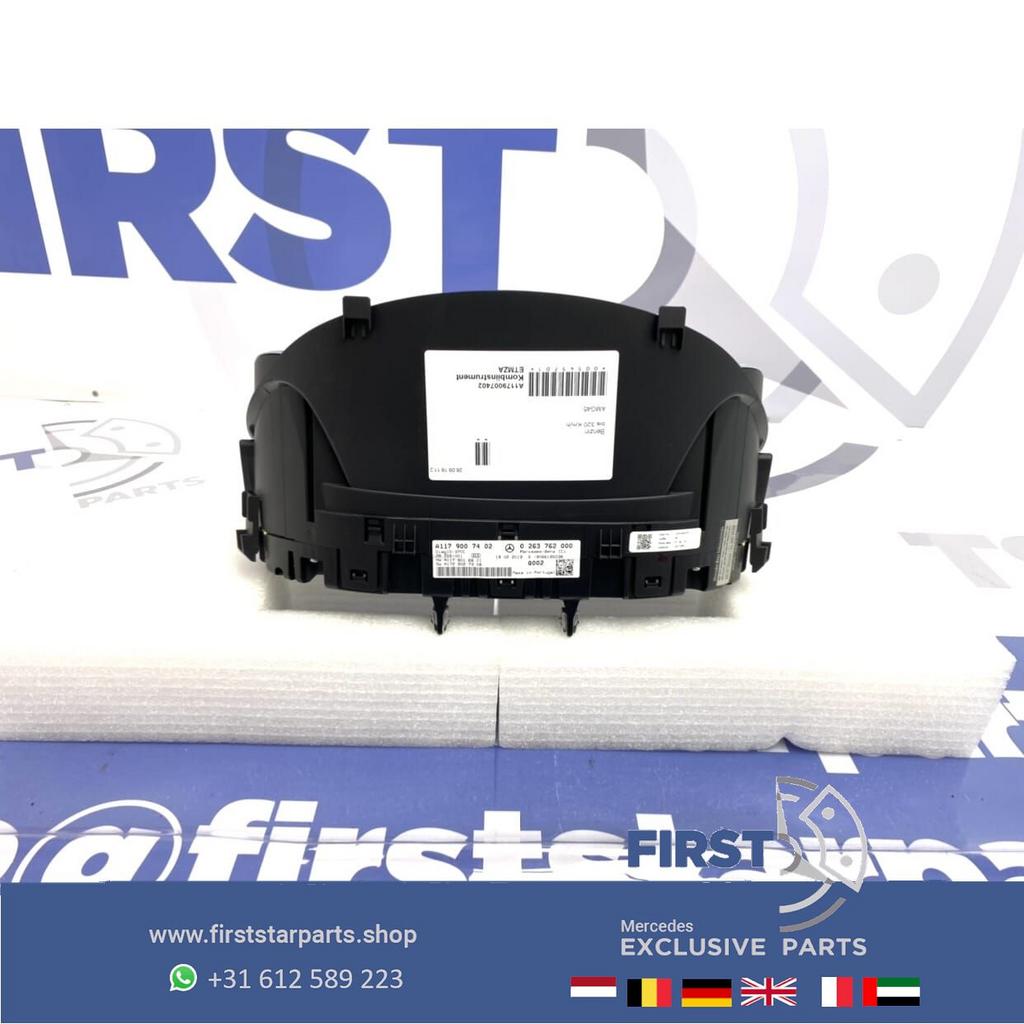 W117 CLA45 AMG TELLER KLOK CLUSTER INSTRUMENT 2013-2018 orig, Auto-onderdelen, Dashboard en Schakelaars, Gebruikt, -, Ophalen of Verzenden