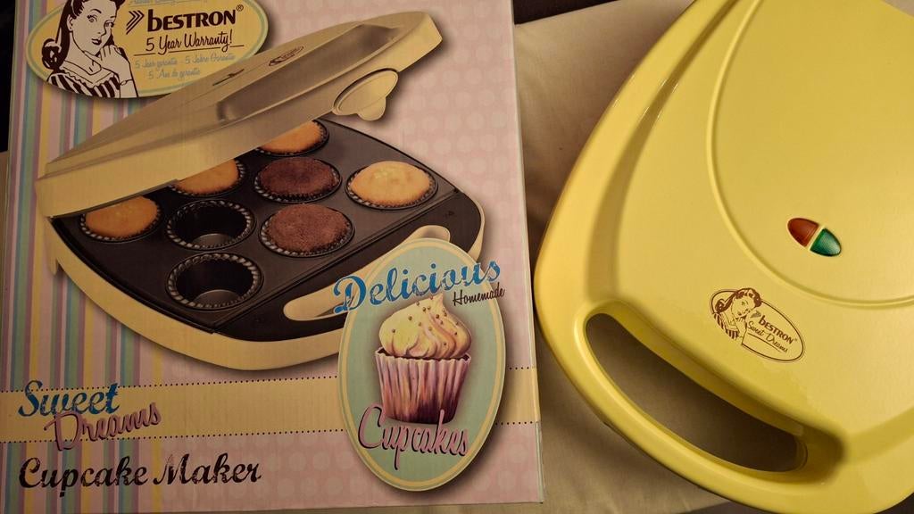Bestron Cupcake Maker, Ophalen, Zo goed als nieuw, Cupcakes