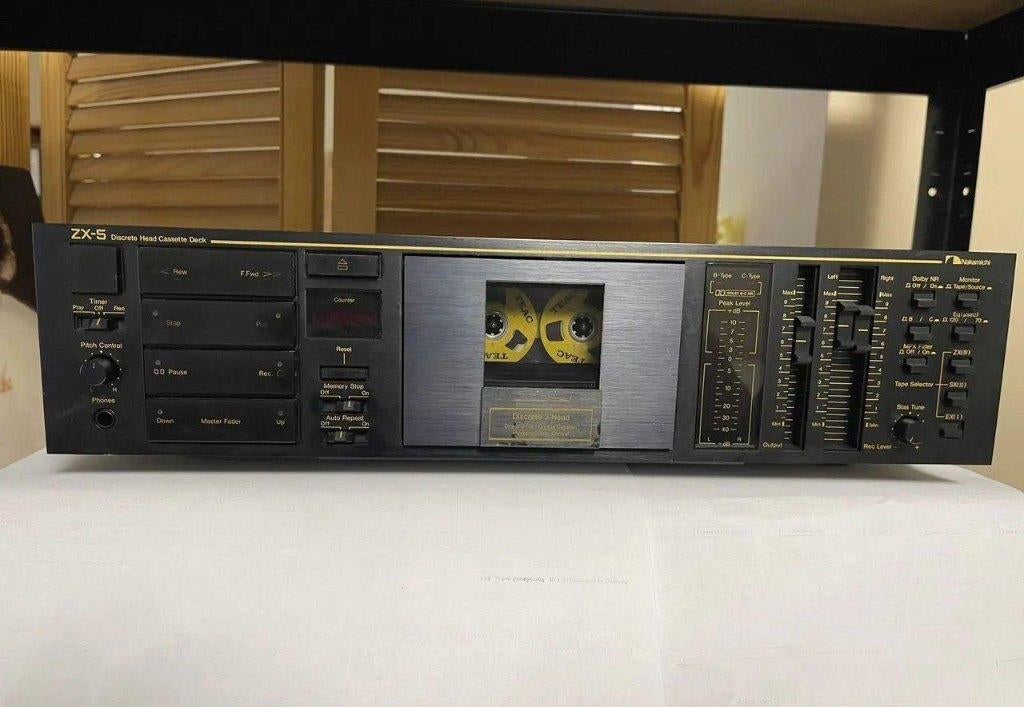 Nakamichi ZX-5 (BX-300), Enlèvement ou Envoi, Double, Autres marques, Commandes tactiles